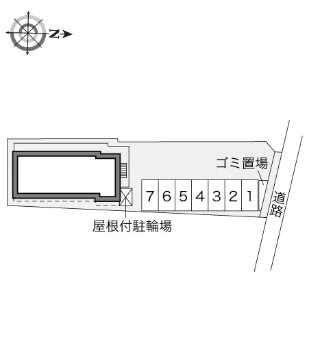 ★手数料０円★高槻市宮田町　月極駐車場（LP）